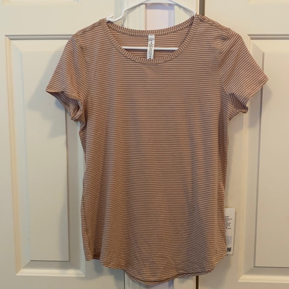 Lululemon love crew size 6 tan NWT